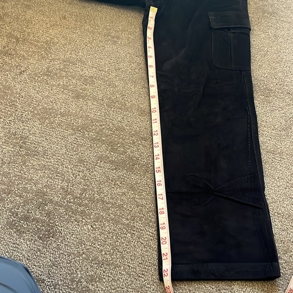 NWT Abercrombie Kids Drawstring Cotton Corduroy Dark Gray Pants Size 9/10 R - Picture 7 of 9